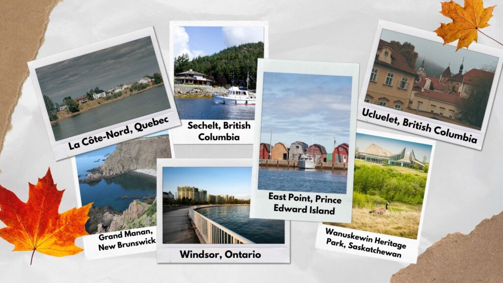 Inmigración Canadiense collage